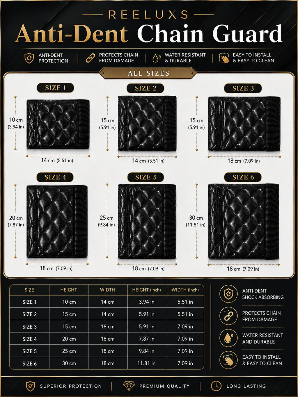 REELUXS Anti-Dent Chain Protector