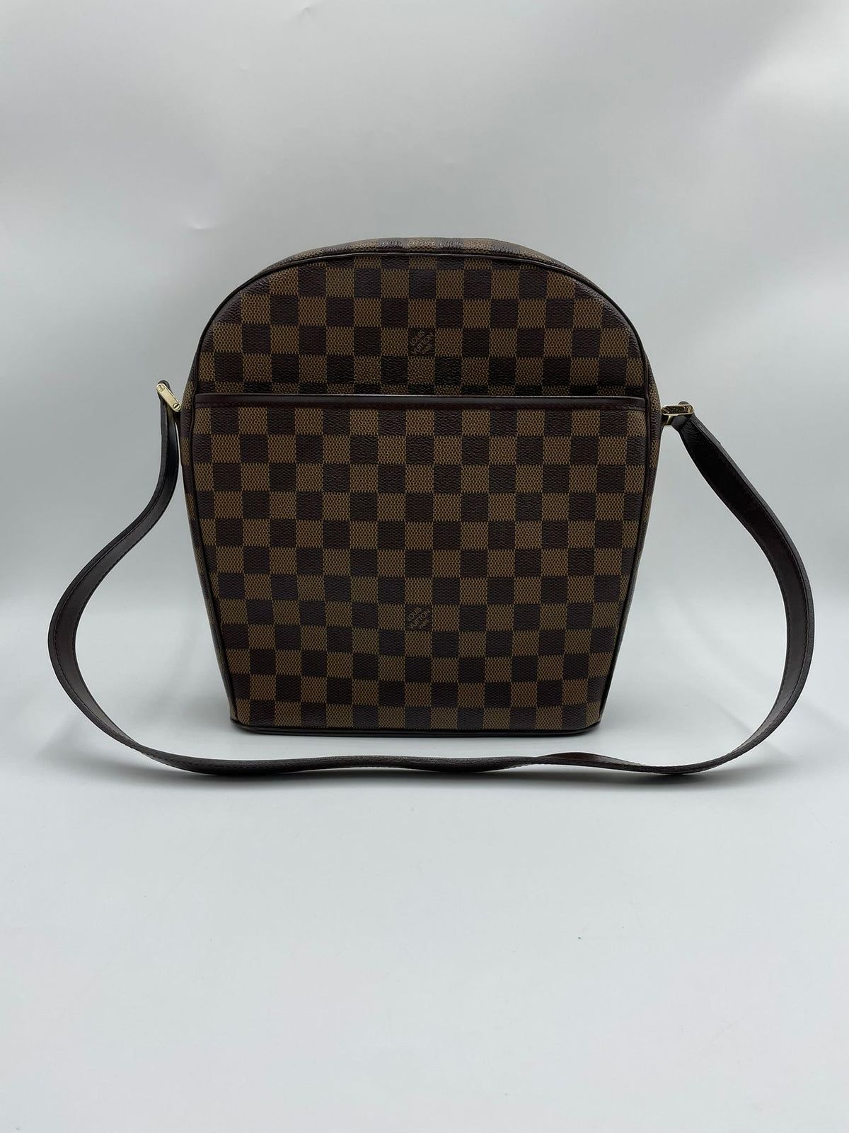 LOUIS VUITTON Damier Ebene Canvas Ipanema GM Bag