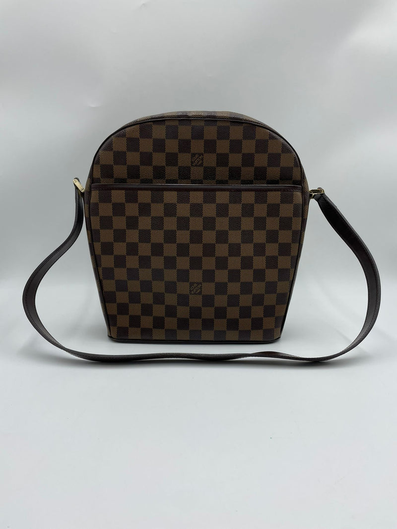 LOUIS VUITTON Damier Ebene Canvas Ipanema GM Bag