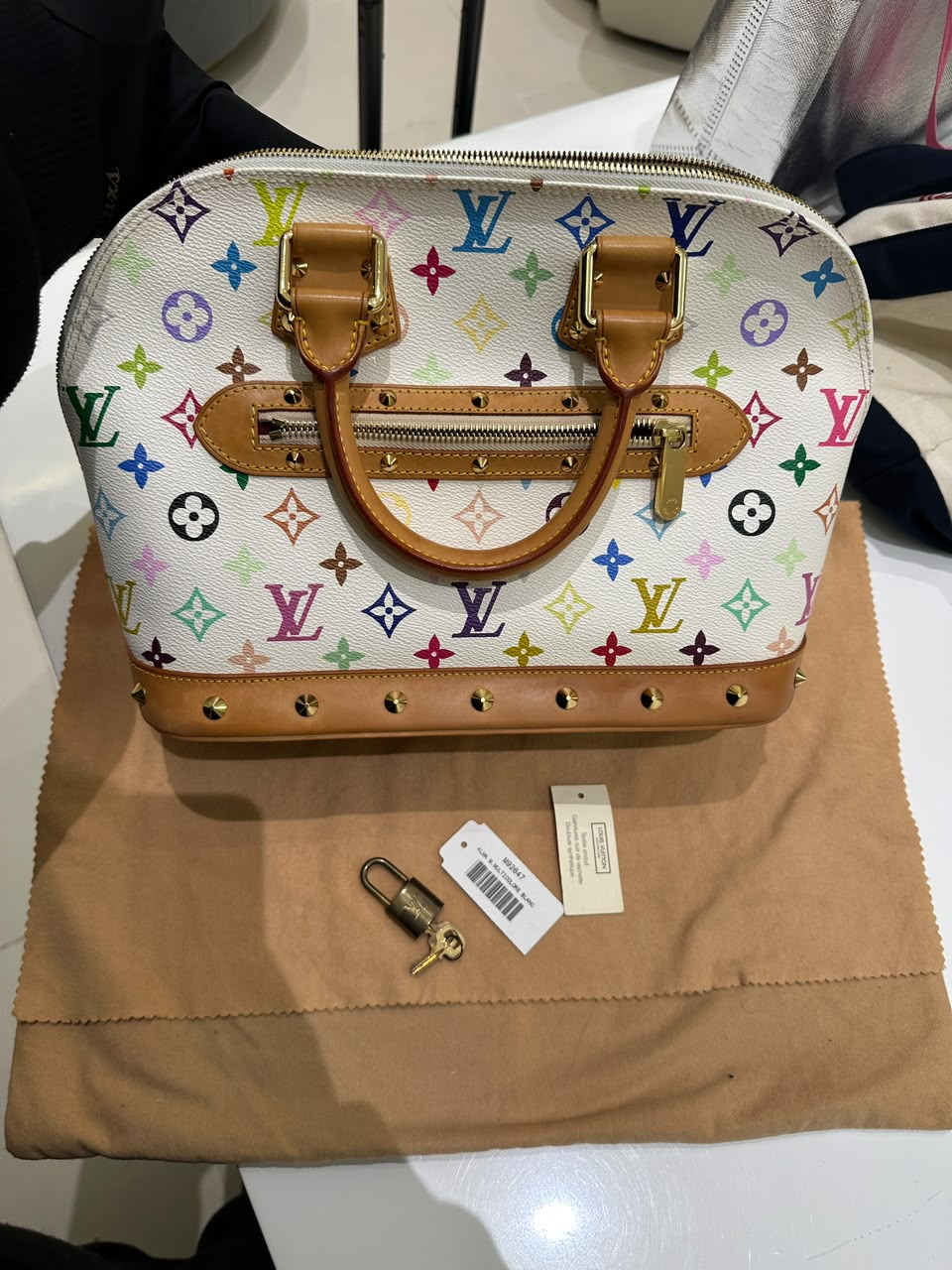 LOUIS VUITTON Alma PM Monogram Multicolor Bag