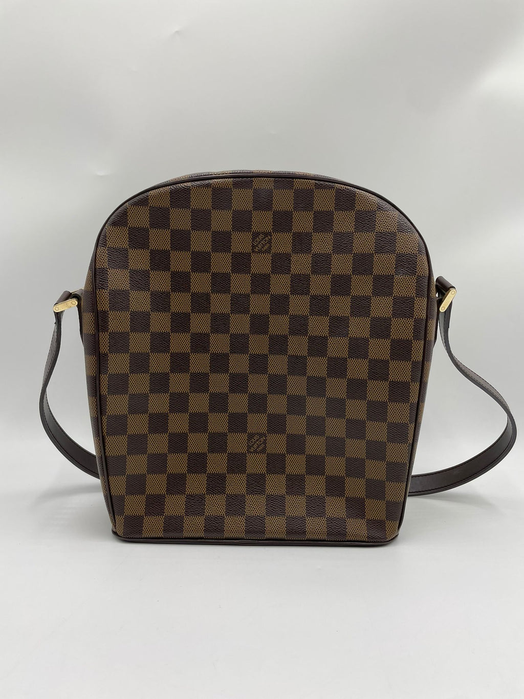 LOUIS VUITTON Damier Ebene Canvas Ipanema GM Bag