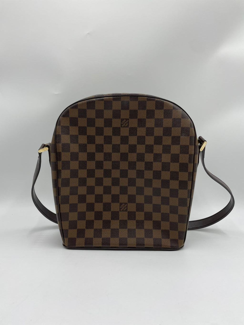 LOUIS VUITTON Damier Ebene Canvas Ipanema GM Bag
