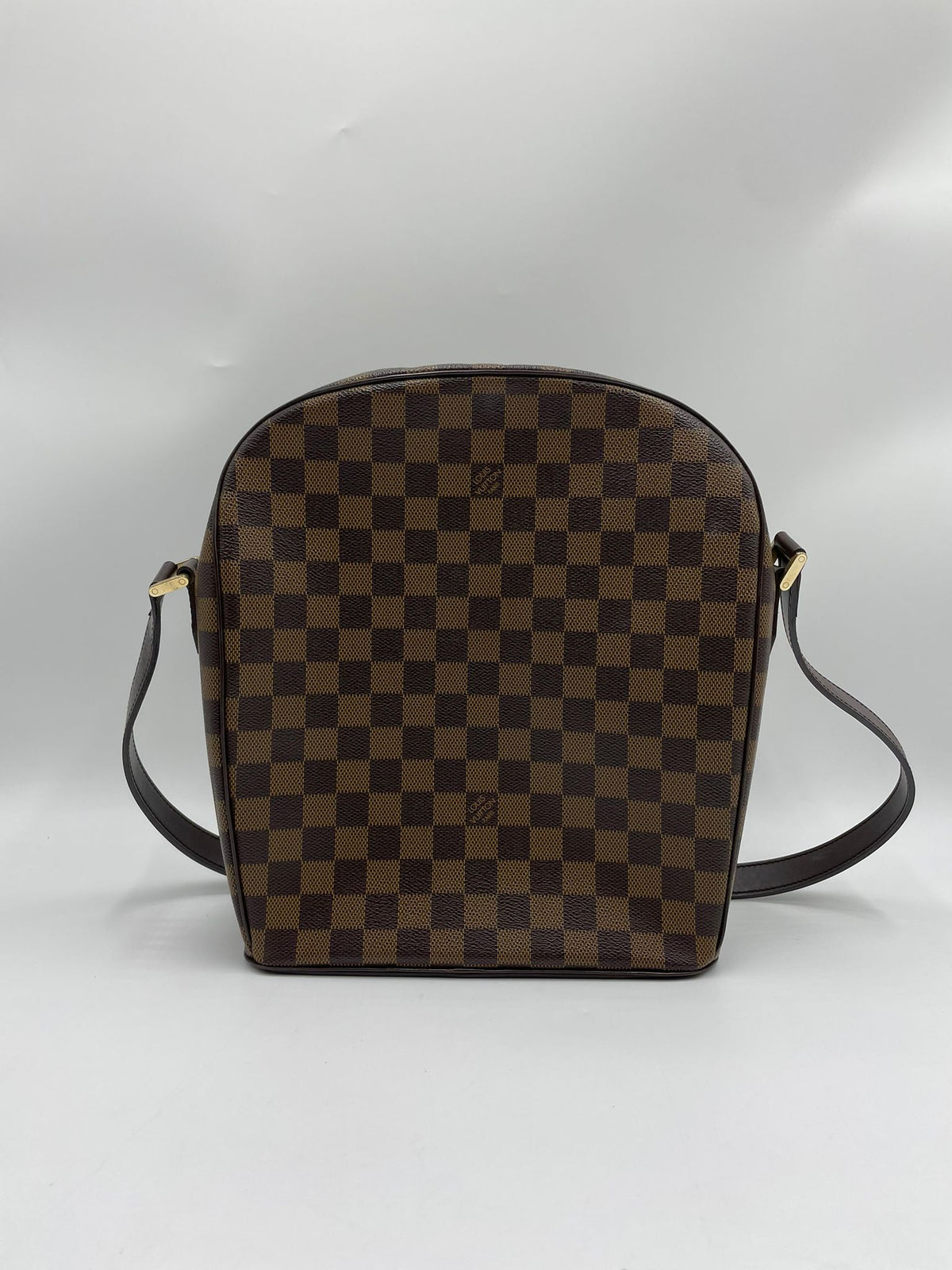 LOUIS VUITTON Damier Ebene Canvas Ipanema GM Bag