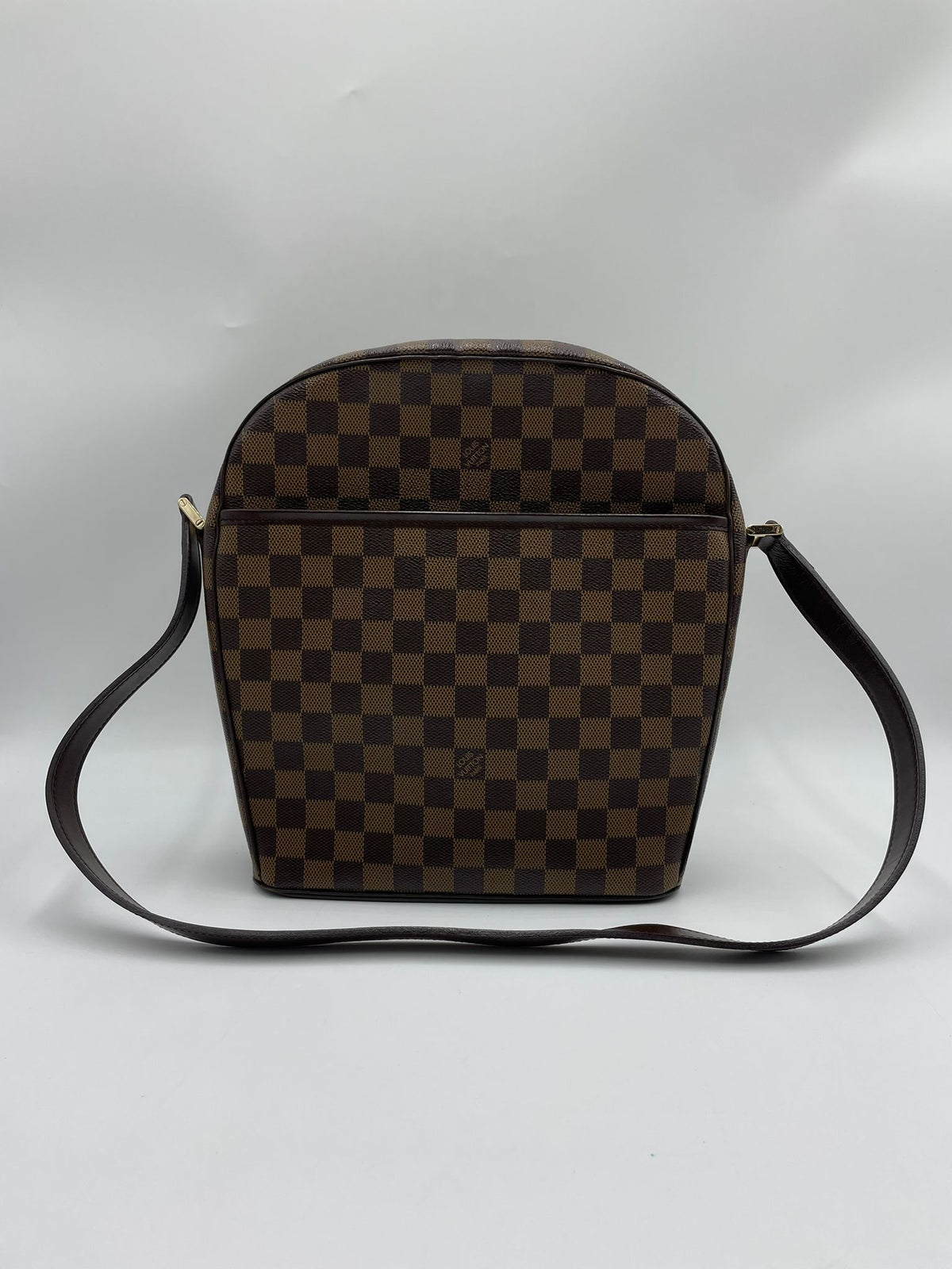 LOUIS VUITTON Damier Ebene Canvas Ipanema GM Bag