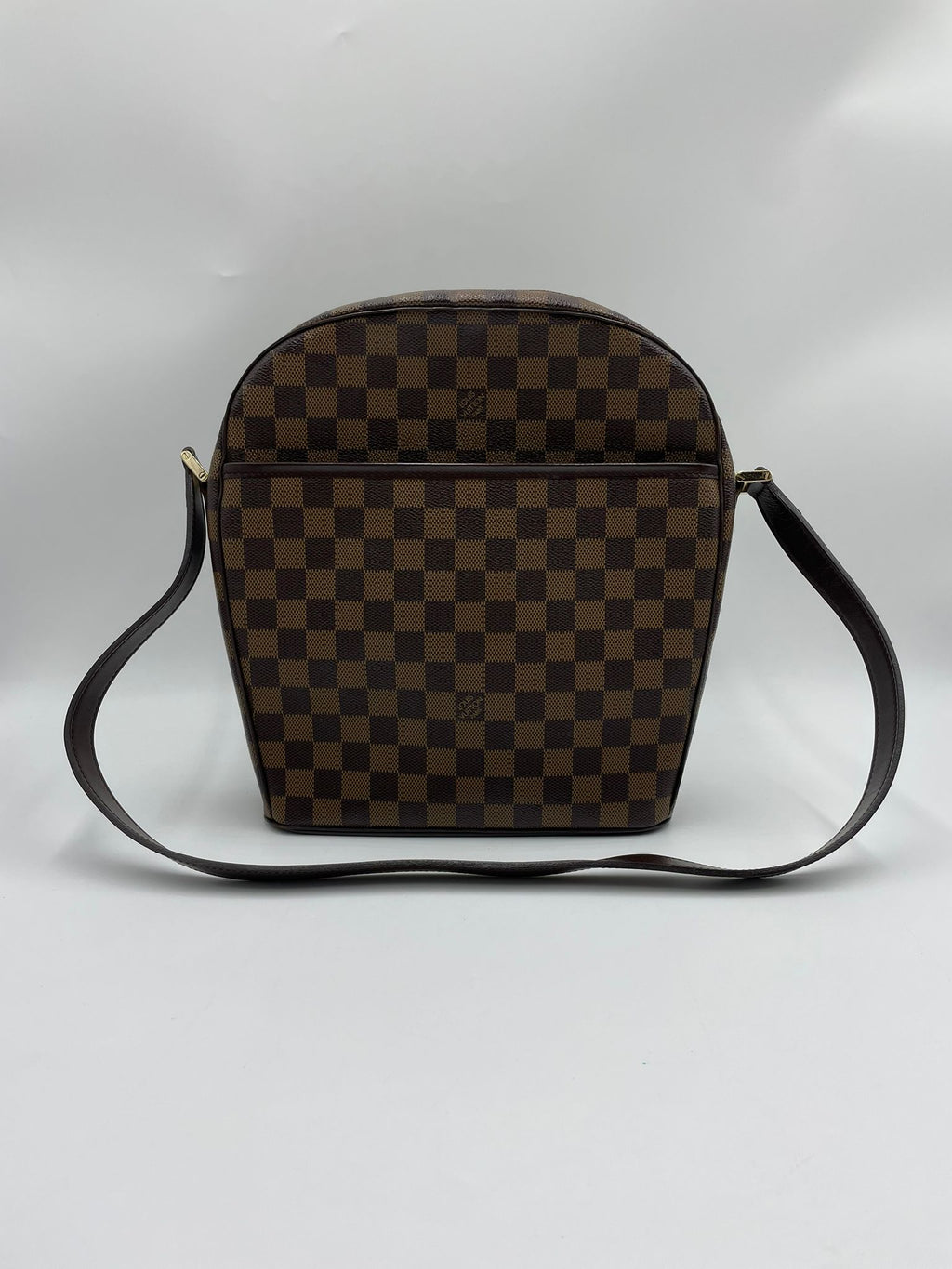LOUIS VUITTON Damier Ebene Canvas Ipanema GM Bag