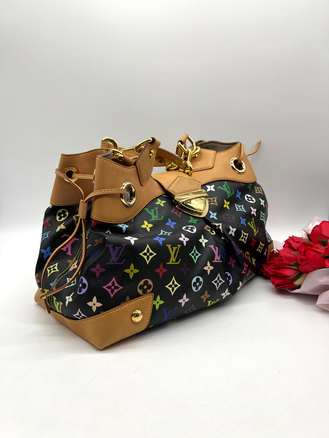 LOUIS VUITTON Ursula Multicolor tote shoulder bag - Reeluxs 