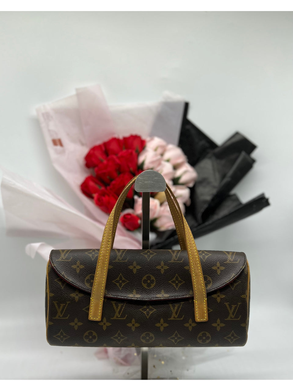 LOUIS VUITTON Handbag Monogram Sonatine M51902 Brown Women's Canvas - Reeluxs 