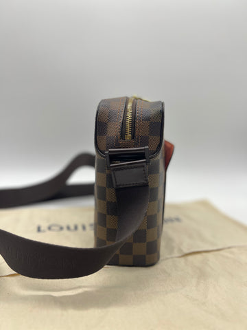 LOUIS VUITTON Damier Olaf PM Shoulder Bag Pochette - Reeluxs 