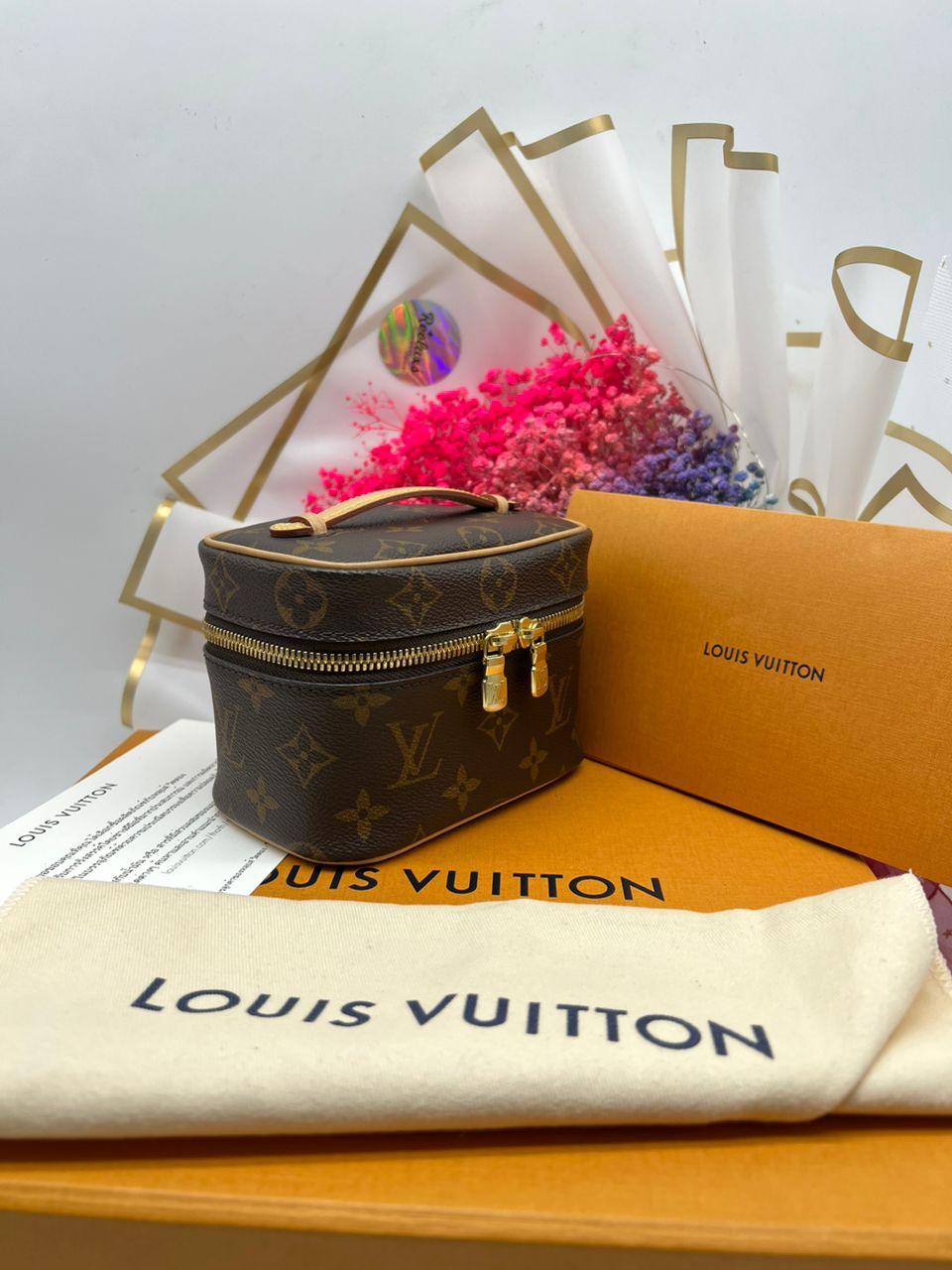 LOUIS VUITTON M44936 NICE NANO VANITY TOILETRY POUCH - Reeluxs 