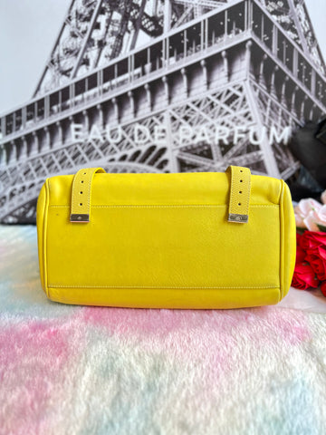 Mulberry Alexa Satchel In Yellow - Reeluxs 