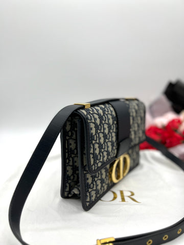 CHRISTIAN DIOR Oblique Montaigne Crossbody - Reeluxs 