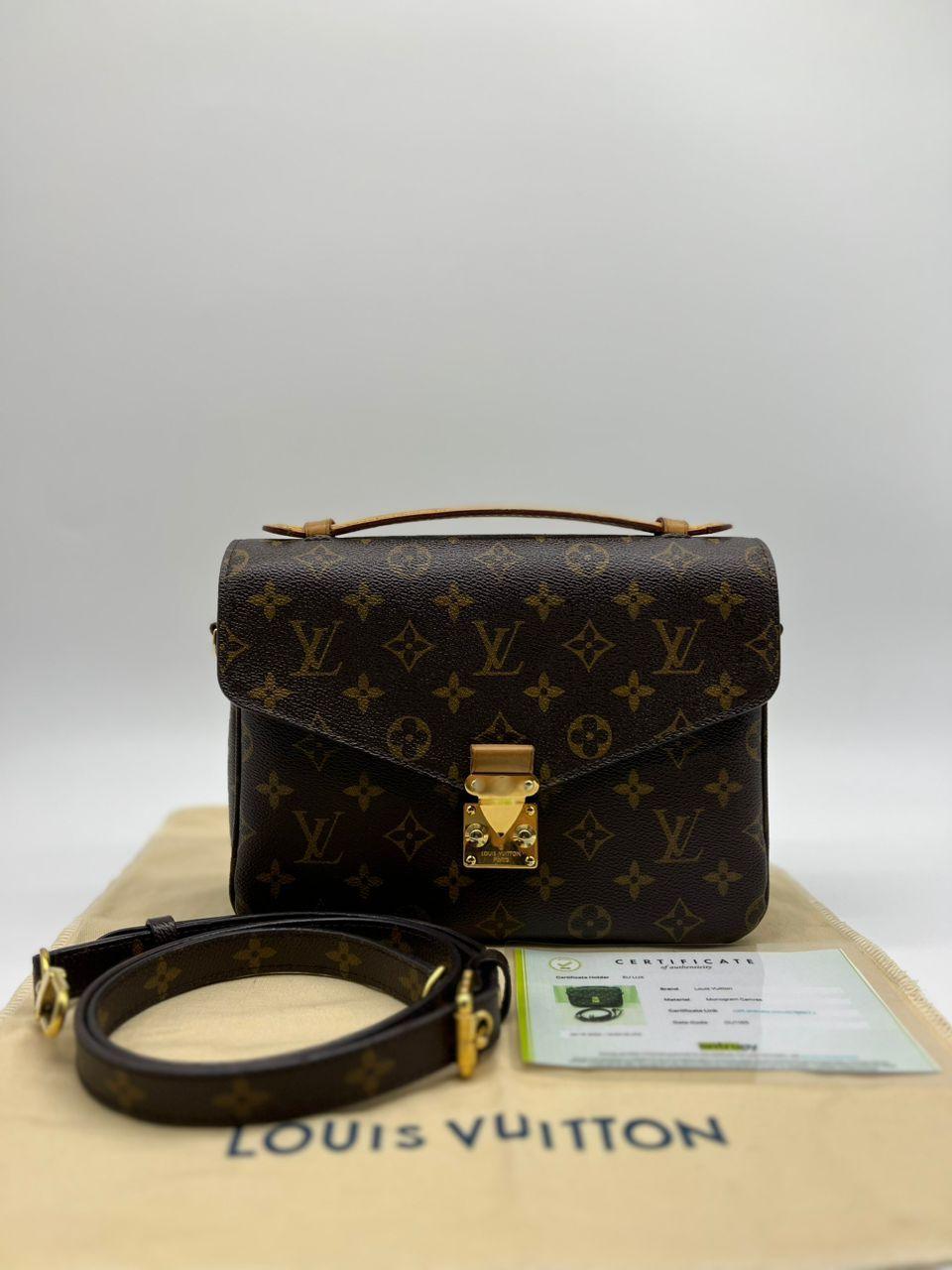 Brand New Louis Vuitton Pochette Metis Monogram Canvas - Reeluxs 