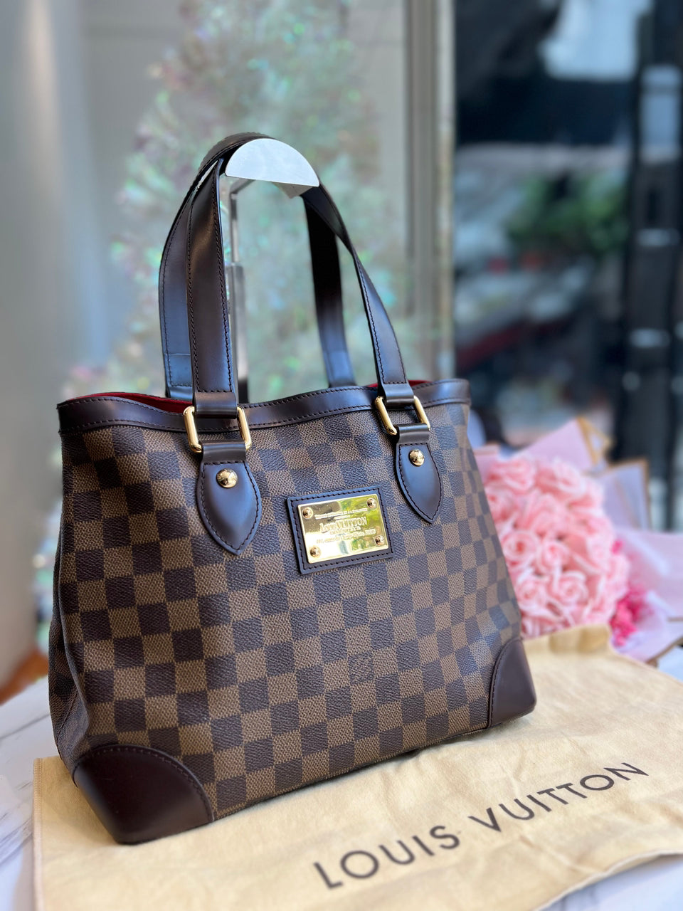 LOUIS VUITTON Hampstead PM Damier Ebene - Reeluxs 