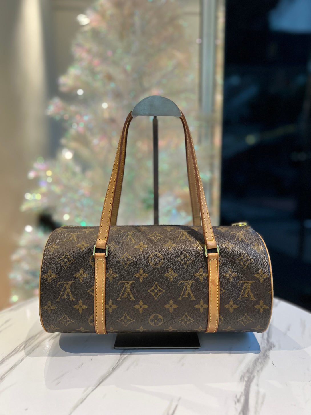 LOUIS VUITTON MONOGRAM PAPILLON 30 BOSTON WOMEN BAG - Reeluxs 