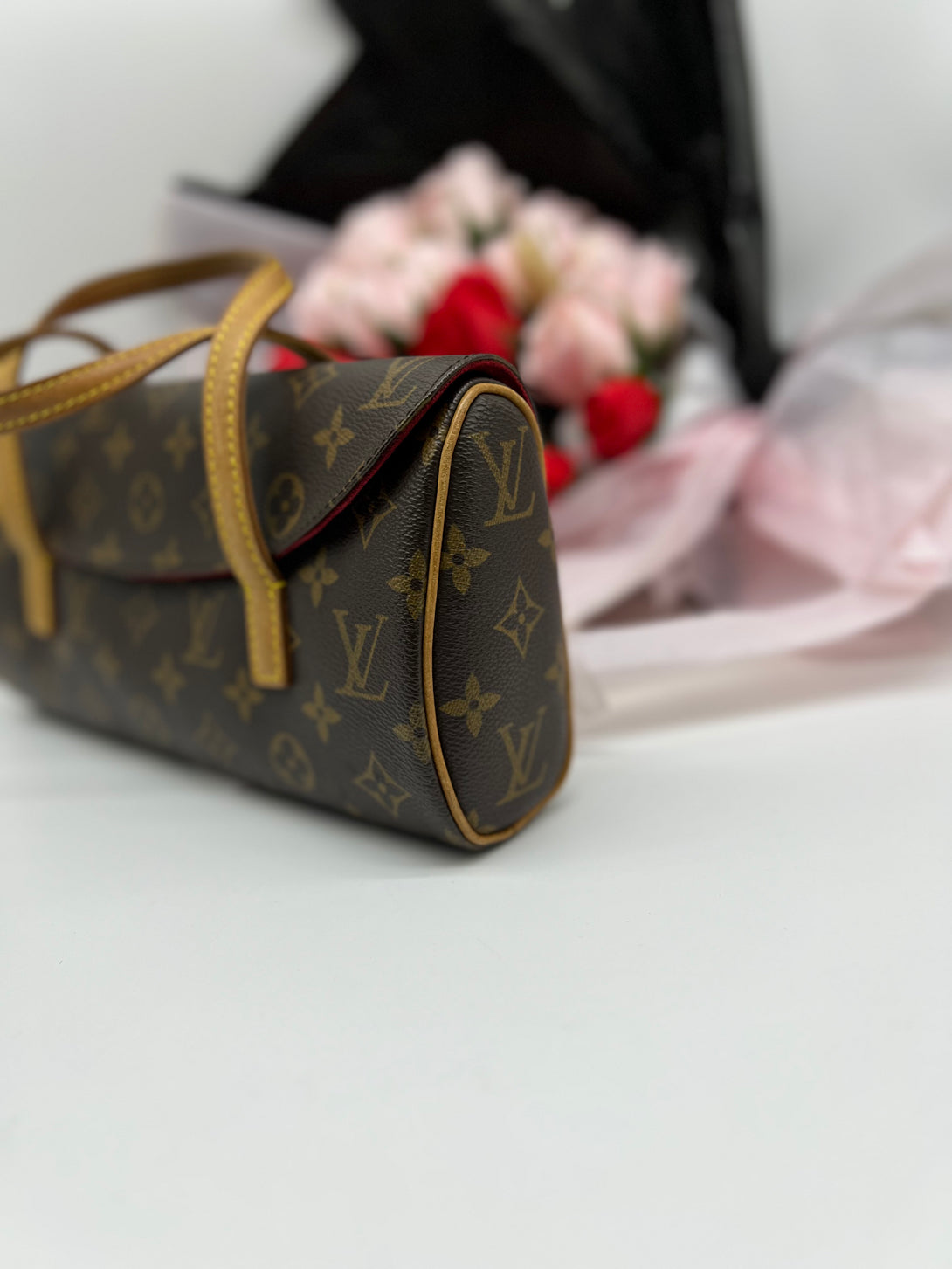 LOUIS VUITTON Handbag Monogram Sonatine M51902 Brown Women's Canvas - Reeluxs 