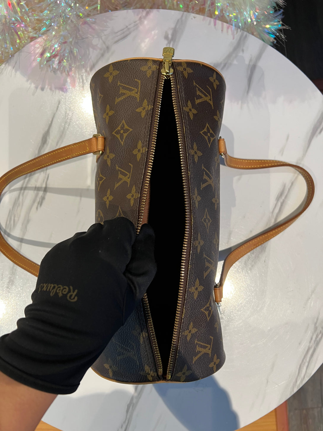 LOUIS VUITTON MONOGRAM PAPILLON 30 BOSTON WOMEN BAG - Reeluxs 