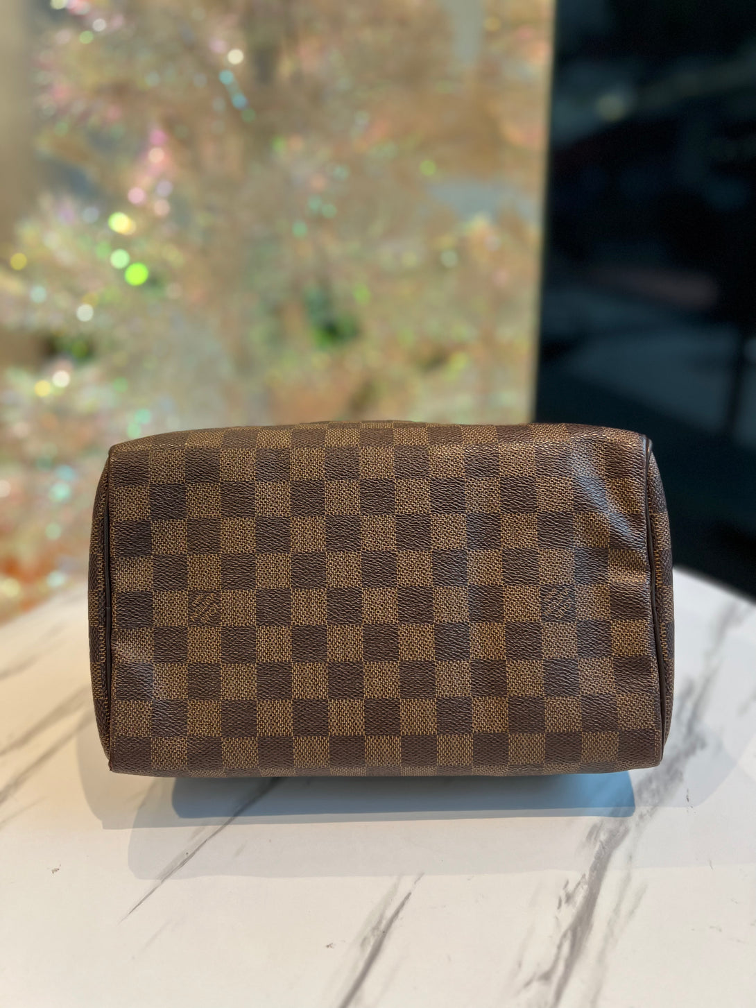 LOUIS VUITTON Speedy 25 Damier Ebene Canvas - Reeluxs 