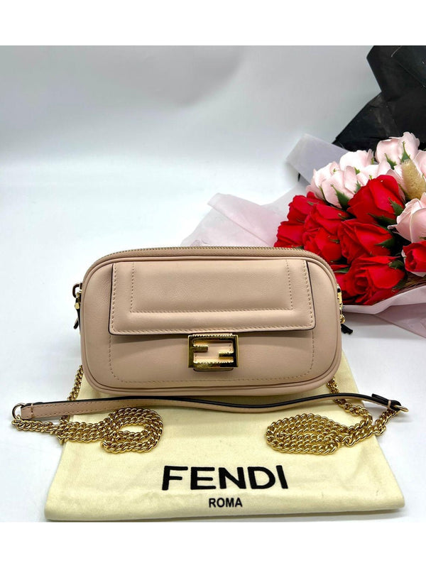 FENDI Easy 2 Baguette Mini Shoulder Bag - Reeluxs 