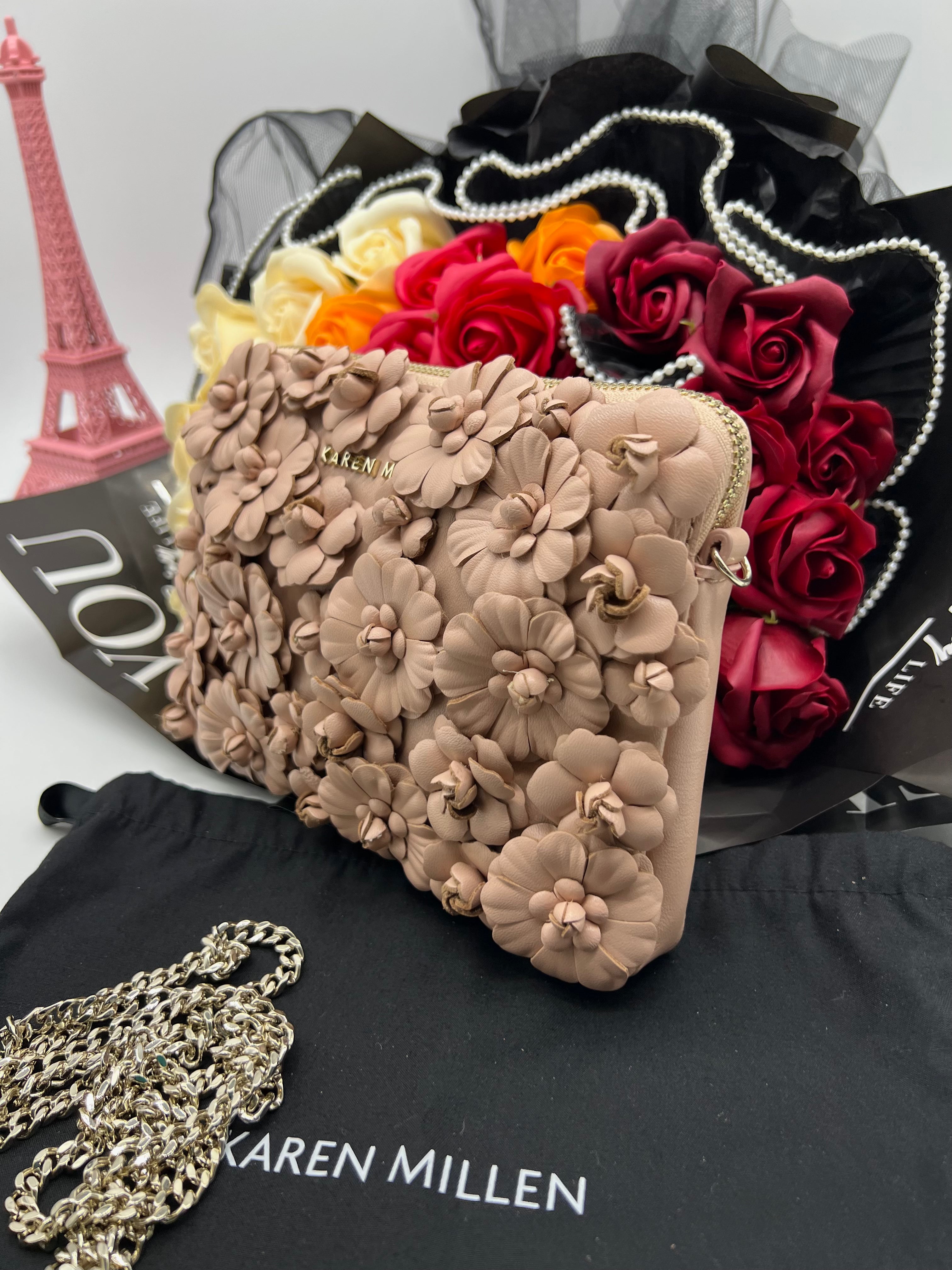 KAREN MILLEN Floral Clutch - Reeluxs 