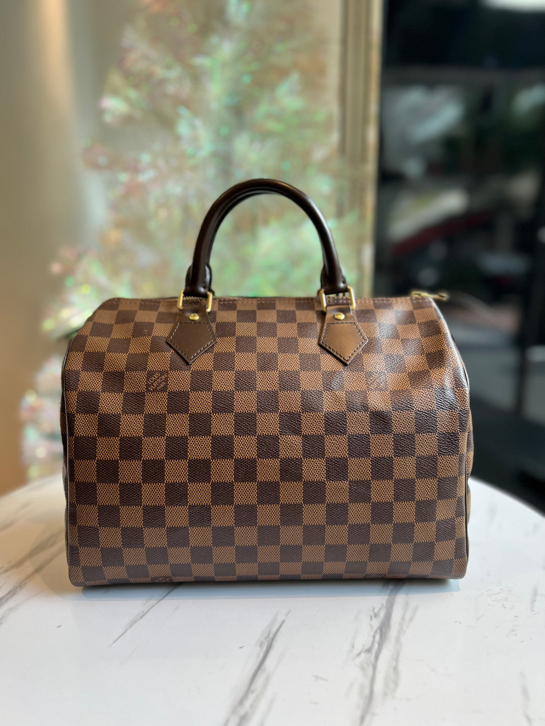 LOUIS VUITTON Speedy 30 Damier Ebene Canvas - Reeluxs 