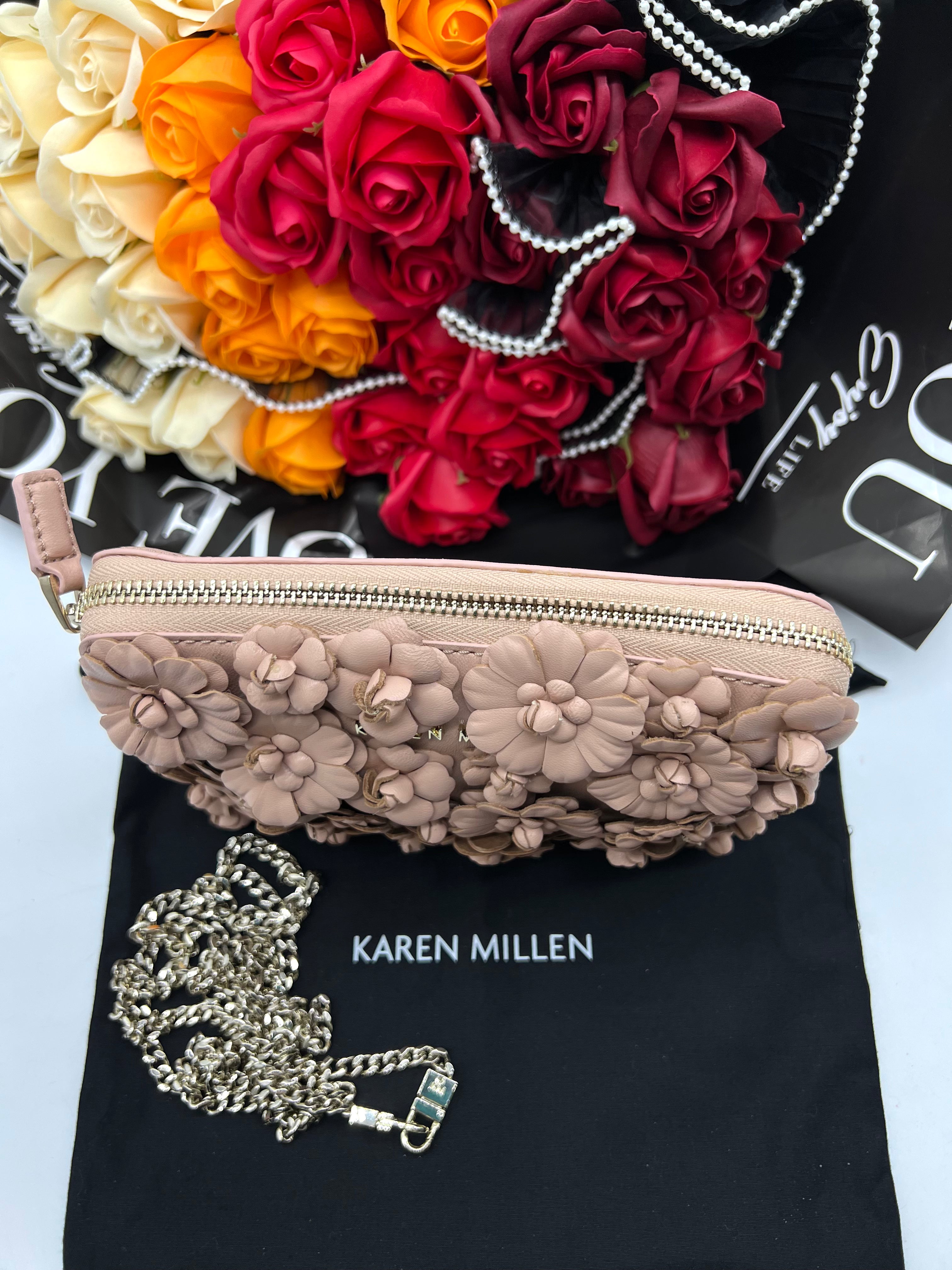 KAREN MILLEN Floral Clutch - Reeluxs 