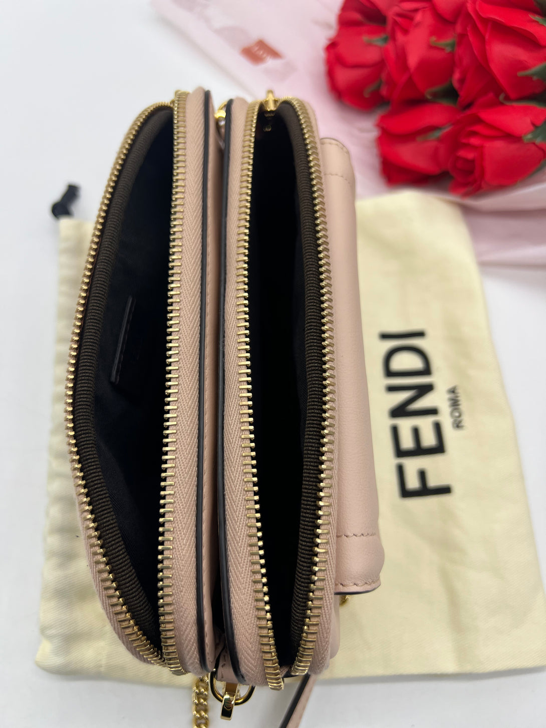 FENDI Easy 2 Baguette Mini Shoulder Bag - Reeluxs 