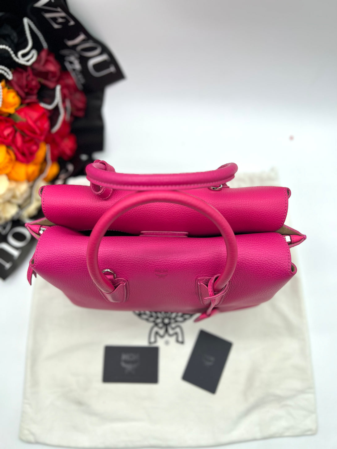 MCM FUCHSIA TOTE - Reeluxs 