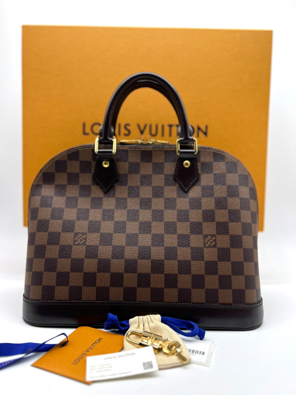 LOUIS VUITTON ALMA BB DAMIER EBENE - Reeluxs 