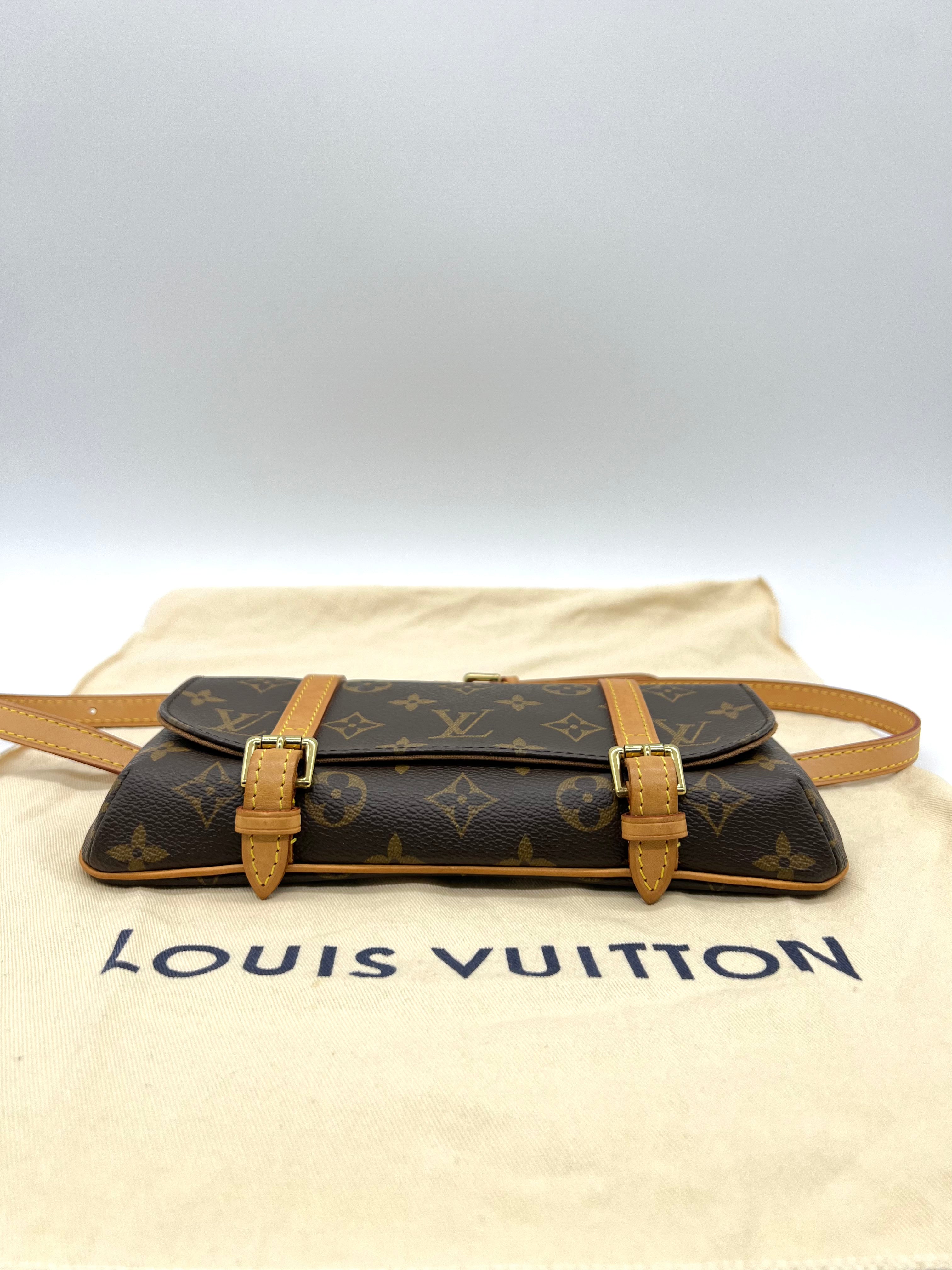 LOUIS VUITTON Monogram Marelle Belt Bag - Reeluxs 