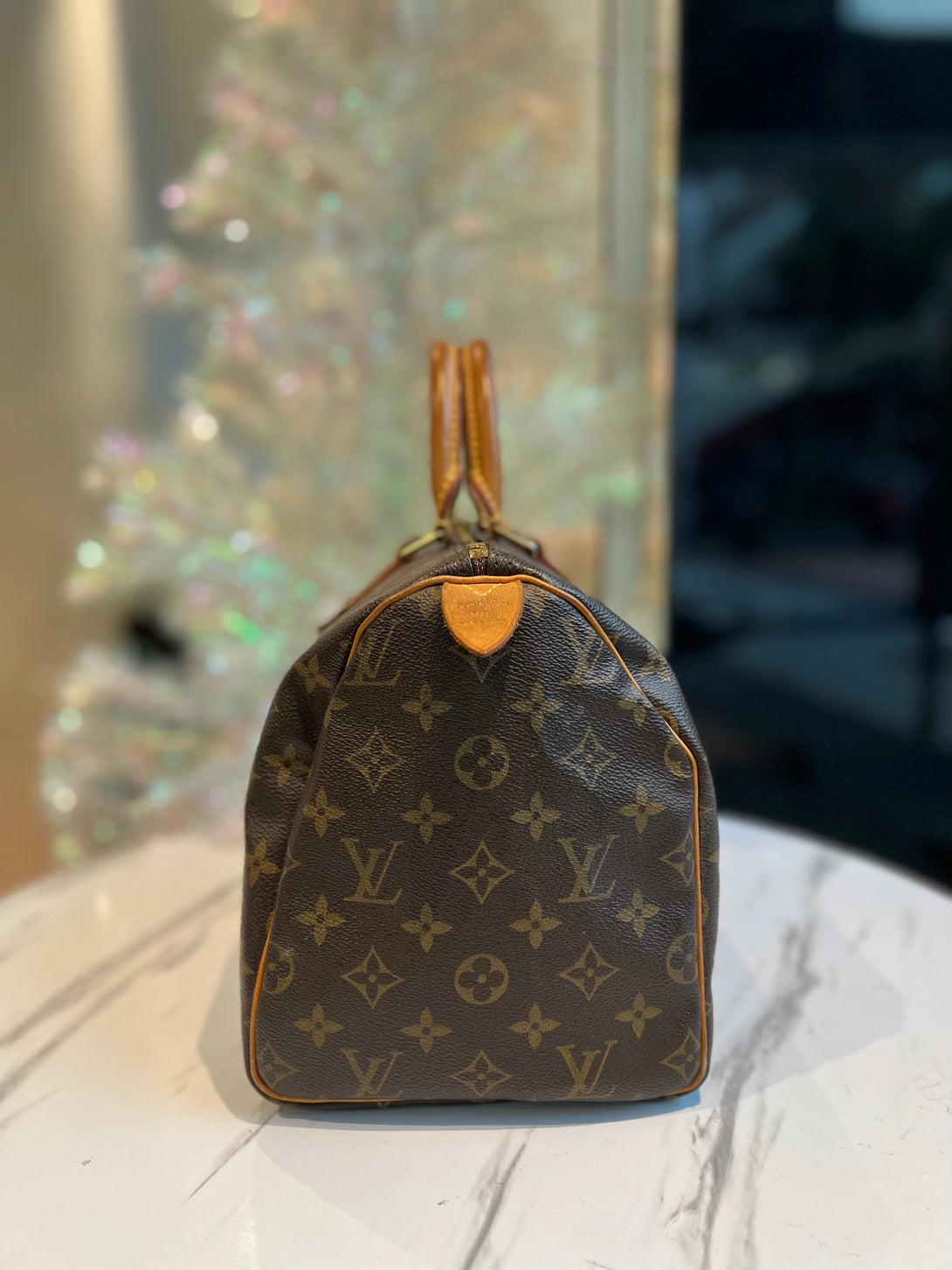 LOUIS VUITTON Monogram Speedy 30 Boston Bag - Reeluxs 