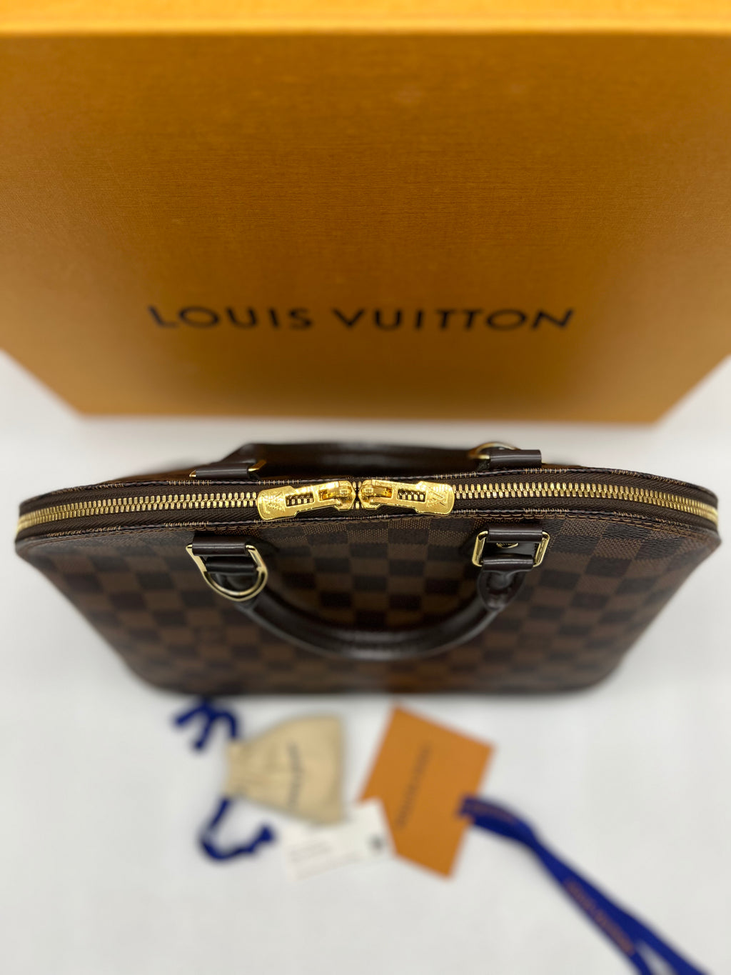 LOUIS VUITTON ALMA BB DAMIER EBENE - Reeluxs 