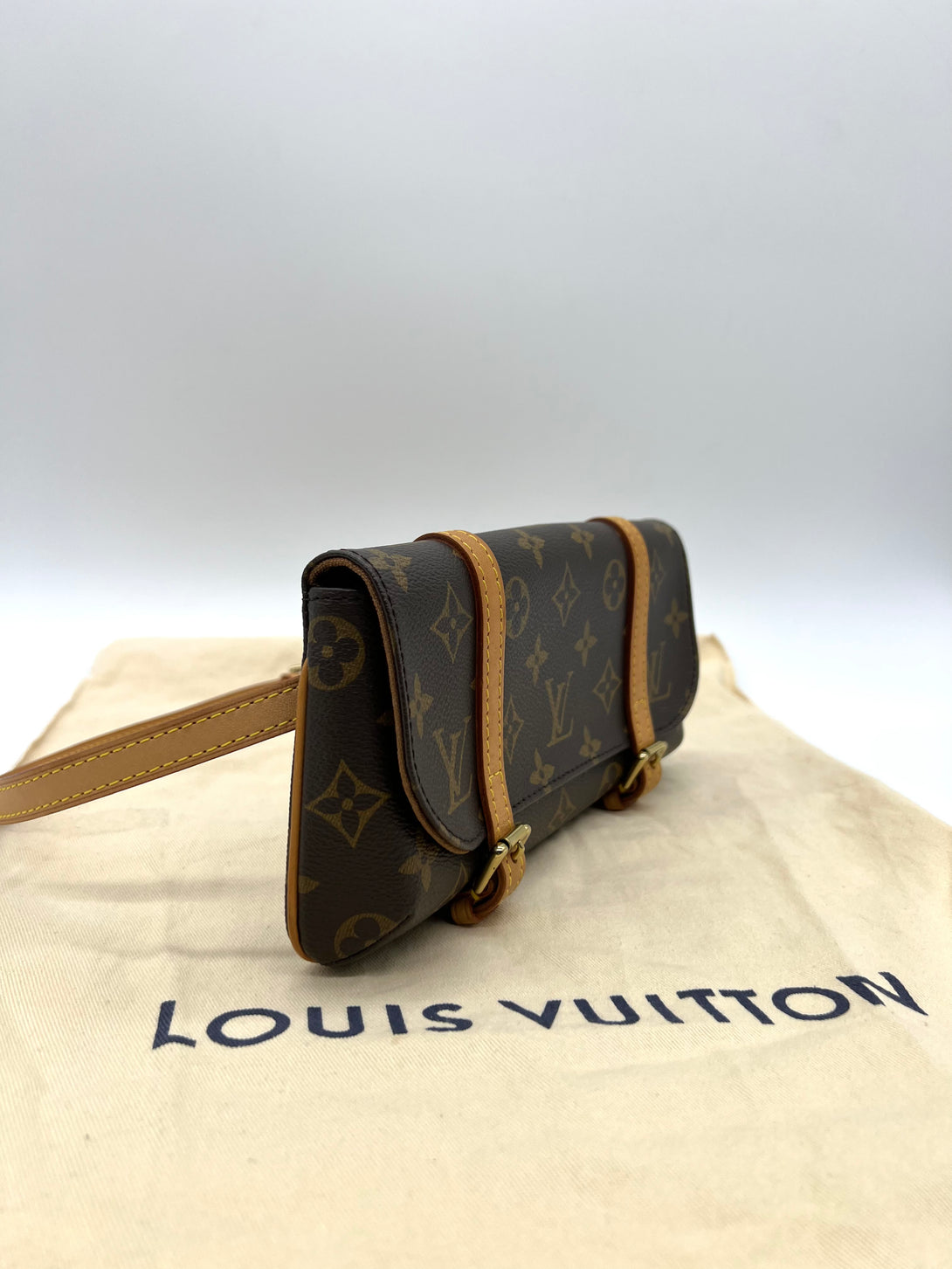 LOUIS VUITTON Monogram Marelle Belt Bag - Reeluxs 