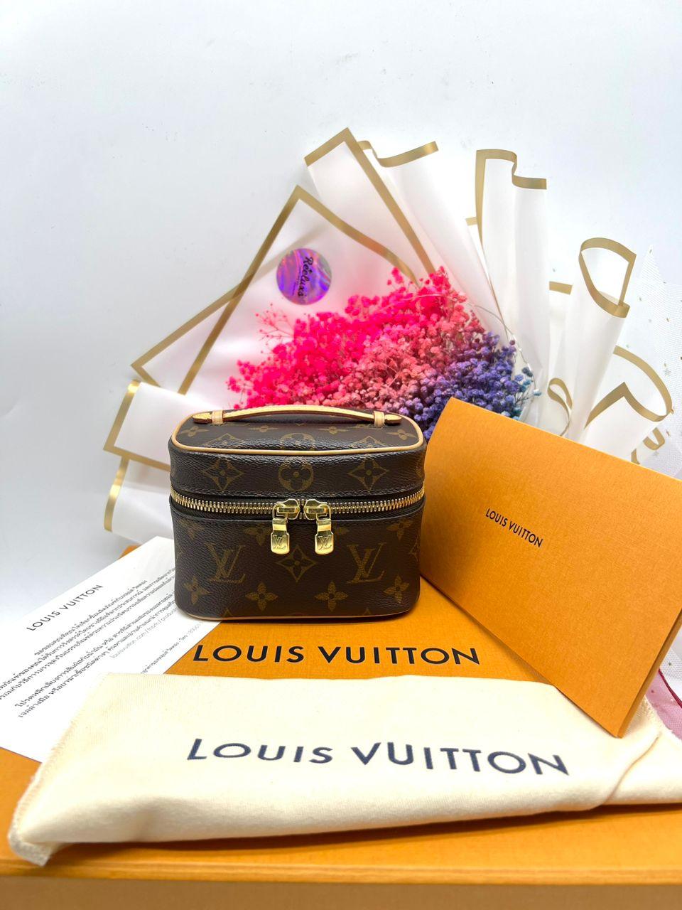 LOUIS VUITTON M44936 NICE NANO VANITY TOILETRY POUCH - Reeluxs 