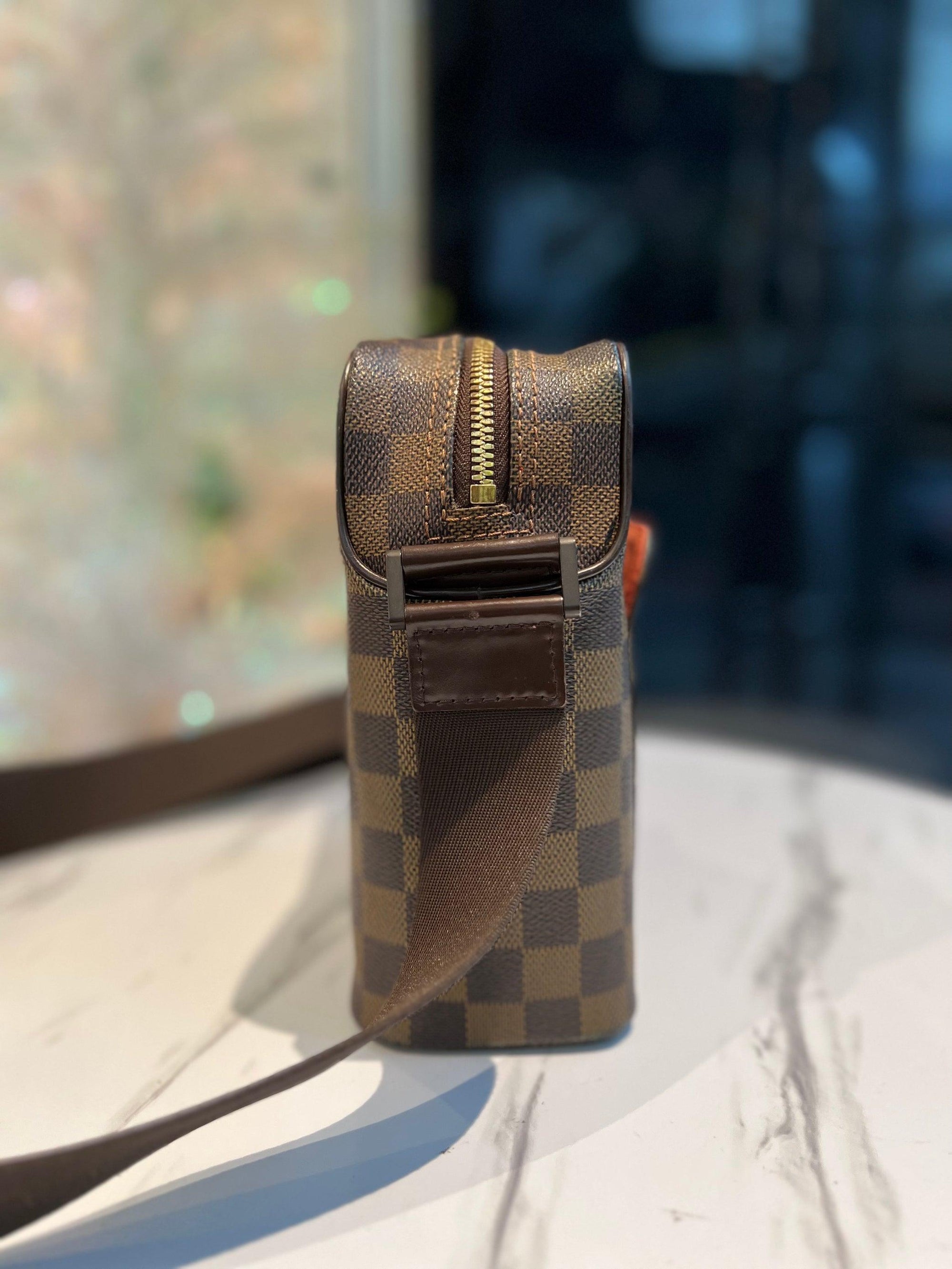 LOUIS VUITTON Damier Olaf PM Shoulder Bag Pochette - Reeluxs 