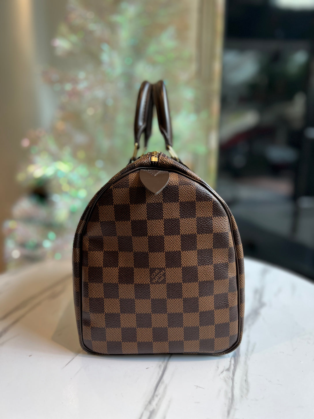 LOUIS VUITTON Speedy 30 Damier Ebene Canvas - Reeluxs 