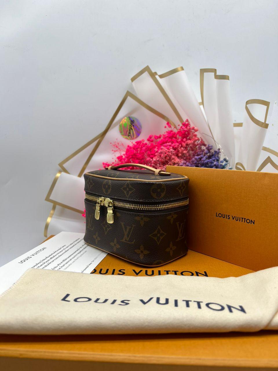 LOUIS VUITTON M44936 NICE NANO VANITY TOILETRY POUCH - Reeluxs 