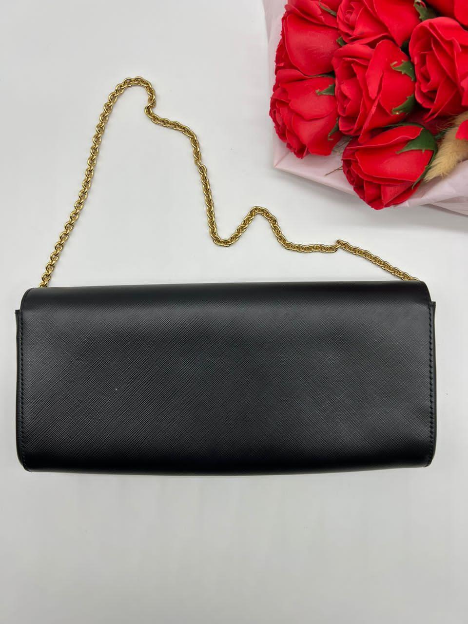 SALVATORE FERRAGAMO POCHETTE NERO - Reeluxs 