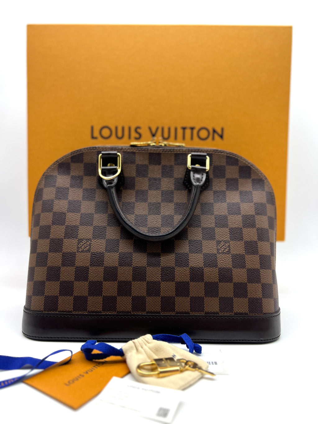 LOUIS VUITTON ALMA BB DAMIER EBENE - Reeluxs 