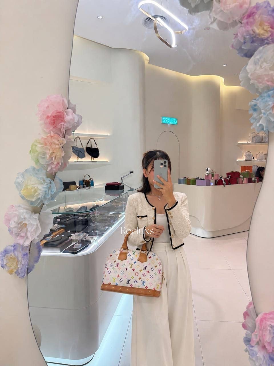 LOUIS VUITTON Alma PM Monogram Multicolor Bag