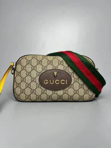 GUCCI Neo Vintage Brown In Leather Sling Bag For Lady