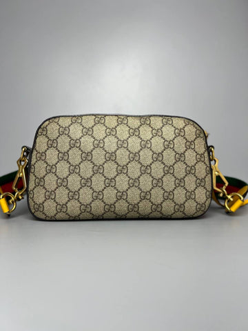 GUCCI Neo Vintage Brown In Leather Sling Bag For Lady