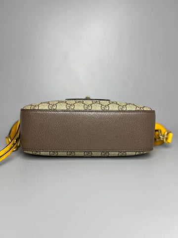 GUCCI Neo Vintage Brown In Leather Sling Bag For Lady