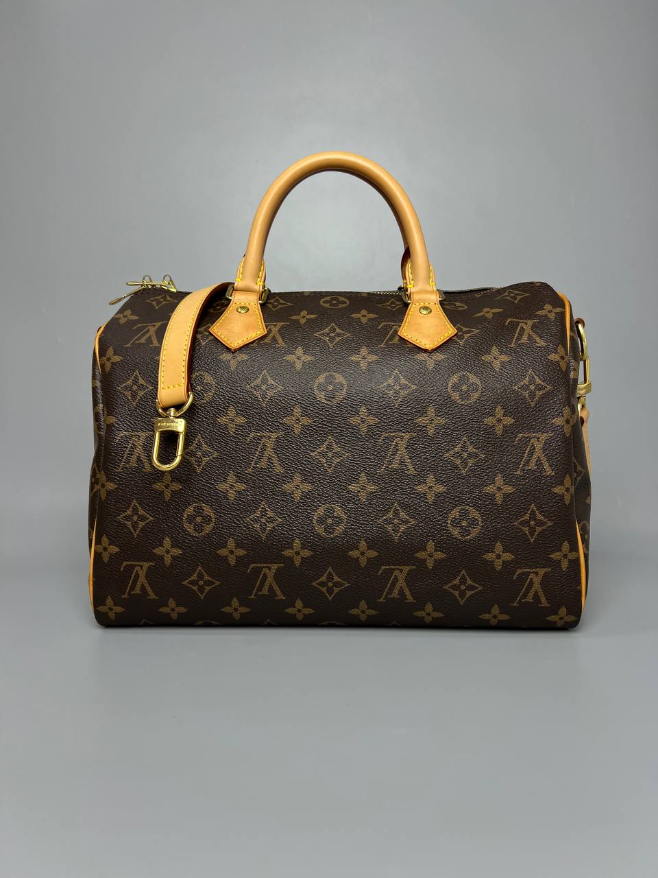 LOUIS VUITTON Speedy 30 Monogram Bandouliere Hand And Shoulder Bag For Women