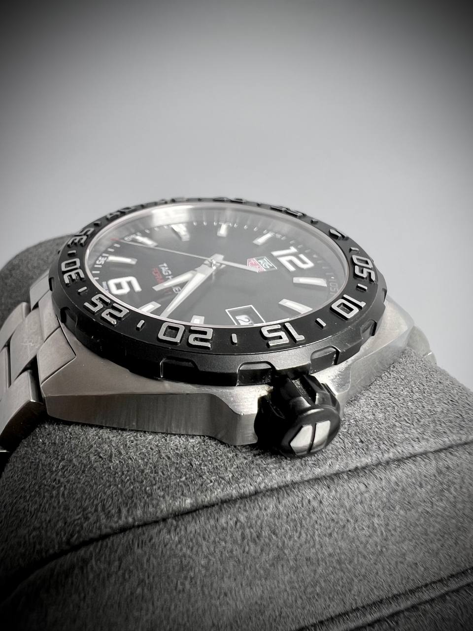 TAG HEUER Formula 41mm Silver With Black Dial Automatic Men’s Watch