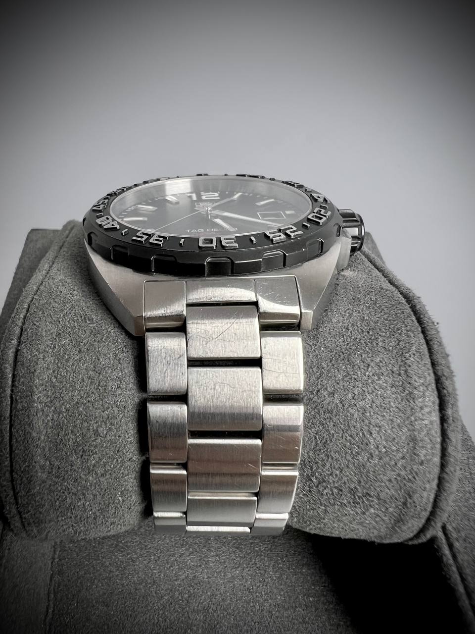 TAG HEUER Formula 41mm Silver With Black Dial Automatic Men’s Watch