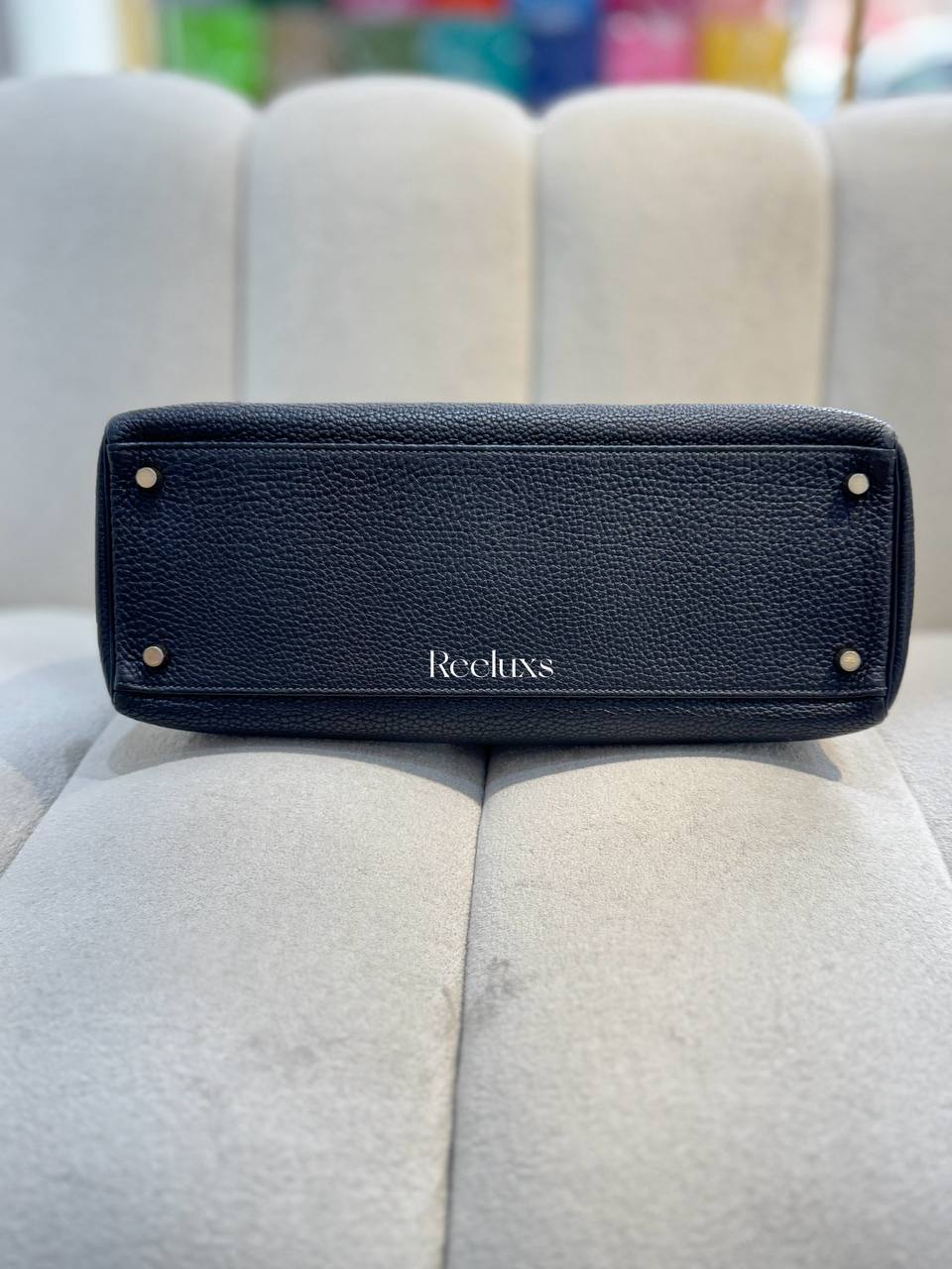 HERMES Kelly 35 Togo Leather In Gold Hardware Handbag GHW