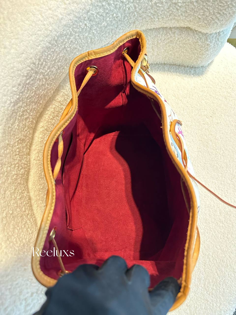 LOUIS VUITTON LV Monogram Multicolor Petit Noe Bucket Bag