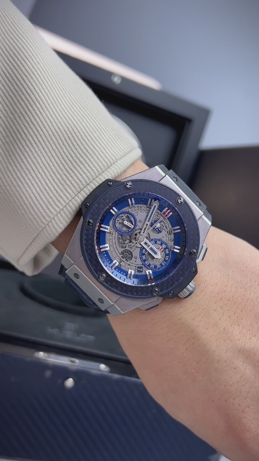 HUBLOT King Power Special One Jose Mourinho 701.NQ.0137.GR.SP014 Men Watch