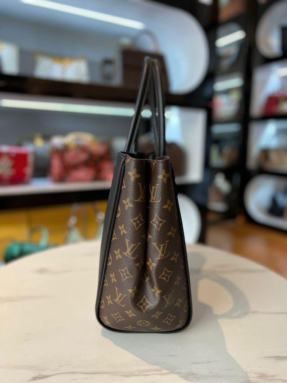 LOUIS VUITTON Monogram Calfskin Kimono MM Tote Bag - Reeluxs 