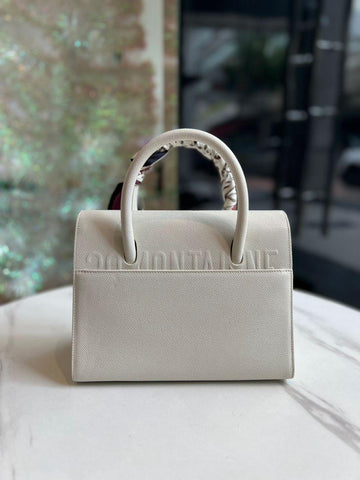 Christian Dior ST Honoré Leather Handbag - Reeluxs 